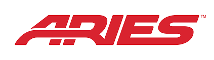 AriesLogo ARIES logo in bold red letters on a white background.