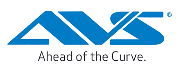 Auto_Ventshade AVS logo in blue with the tagline “Ahead of the Curve.” underneath.