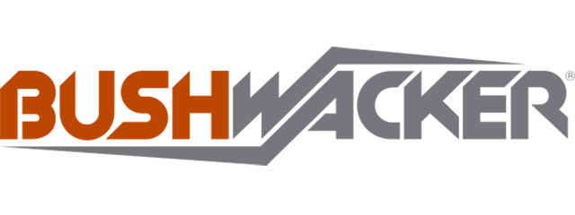 Bushwacker_1 Bushwacker logo with “BUSH” in orange and “WACKER” in gray stylized text.
